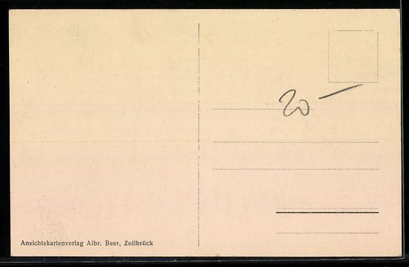 Cartoline postali: AK Blankenburg i. S., Ortsansicht im Tal – Usato da Berlin venduto da bartko-reher 1