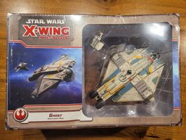Star Wars X - Wing Ghost mit Begleitschiff Erweiterungspack