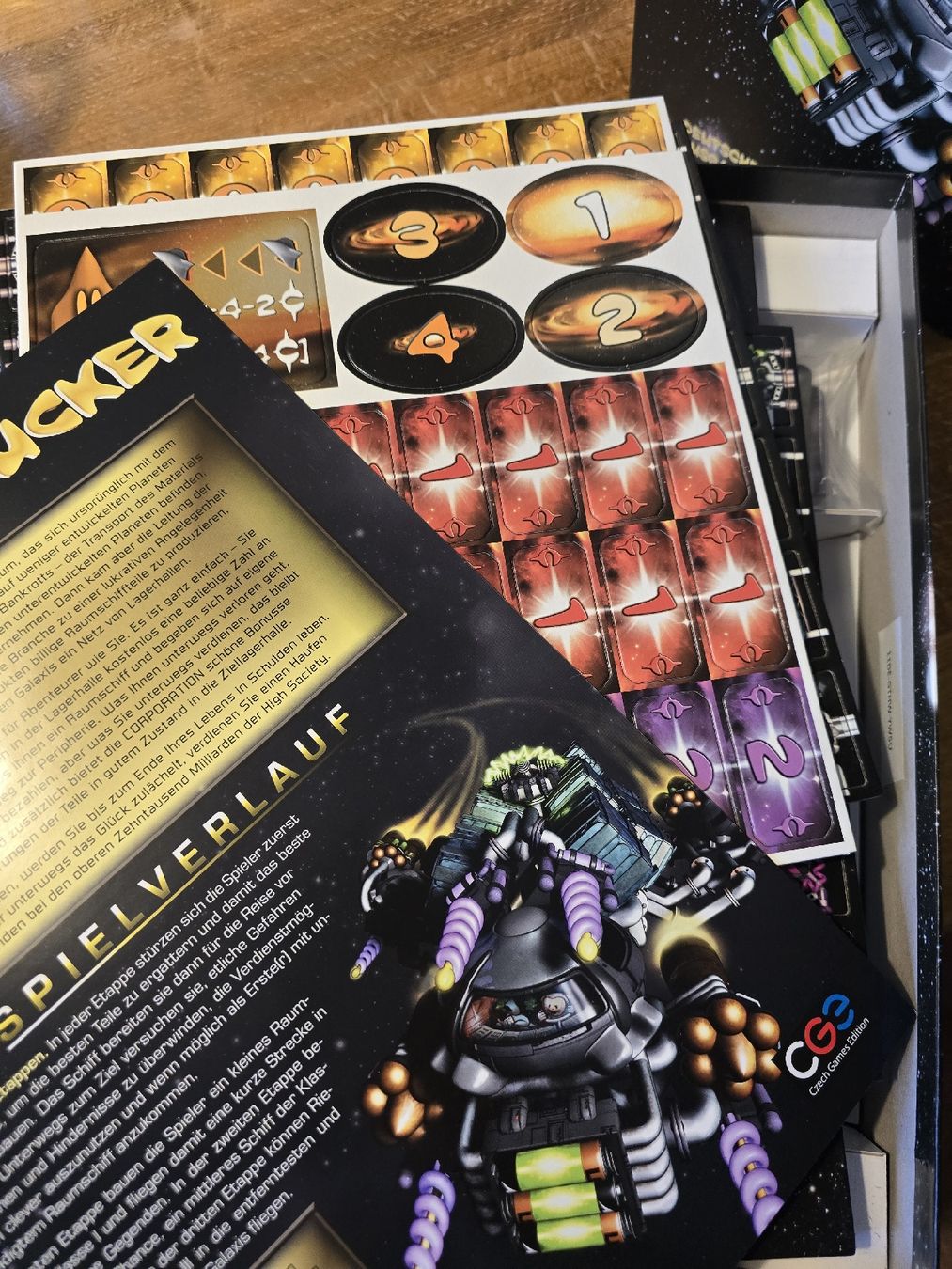 Giochi: Brettspiel Galaxy Trucker Deutsch neu – Nuovo (secondo la descrizione) da Zürich venduto da smbebaye 2