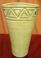 Vase aus Keramik Handarbeit