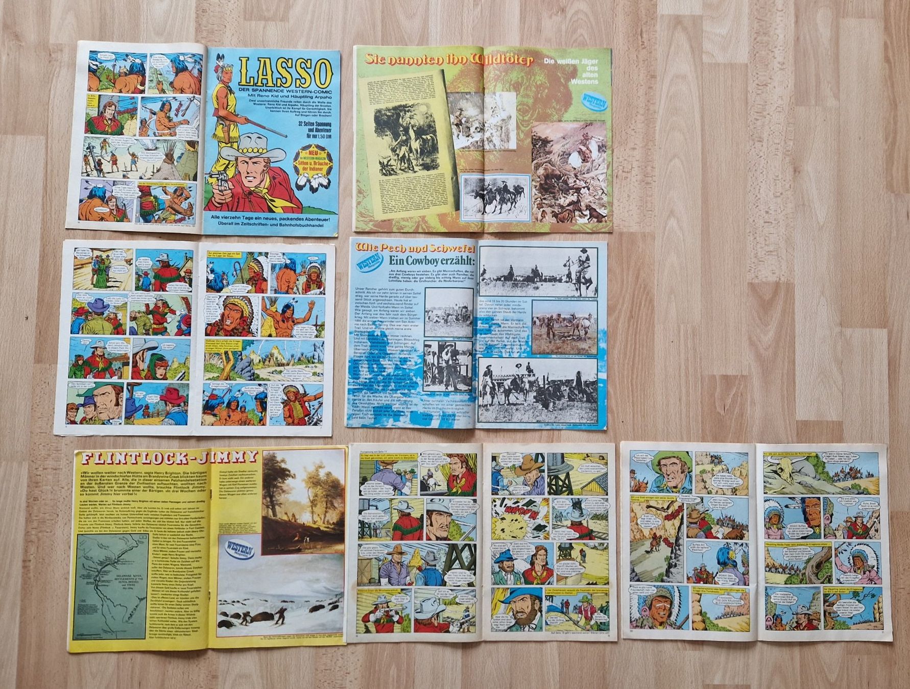Fumetti: "Buffalo Bill"- Comics (sieben Hefte) – Usato da Aarau venduto da Vintage1969 2