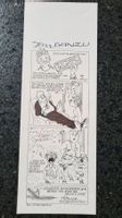Original Cartoon Karikatur Zeichnung Bild Kunst "Bünzli"