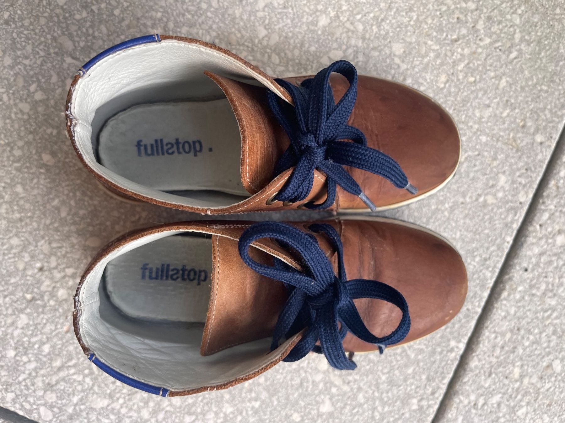 Schuhe für Jungen: fullstop Schnüreschuhe Leder braun Gr. 30 – Gebraucht aus Brütten von Rod816 3