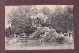 BERN - Weltpostdenkmal - Leute - 1909