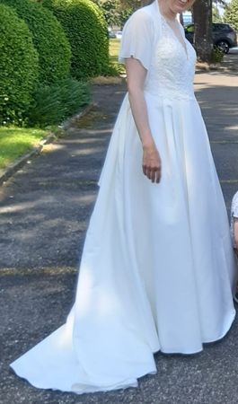 Hochzeitskleid Grösse 38