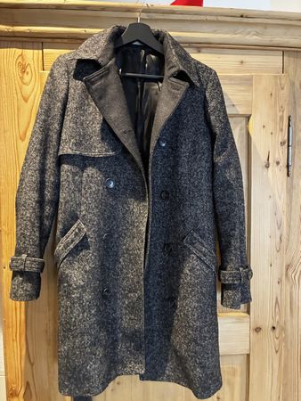 Wintermantel, Damen Grösse S,Top Zustand, Grau meliert