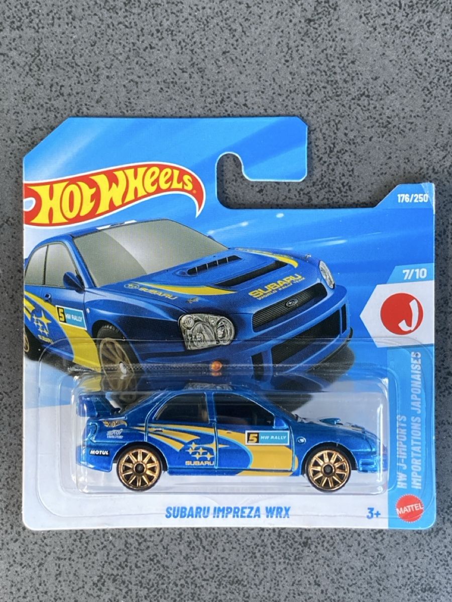 Hot Wheels Modellini d'auto: Hot Wheels Subaru Impreza WRX – Nuovo e nell'imballaggio originale da Berg TG venduto da dadukeschlufi