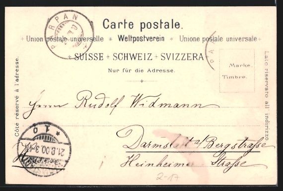 Cartes postales: Postkutsche auf rasanter Fahrt entlang e – D'occasion à Berlin par bartko-reher 1