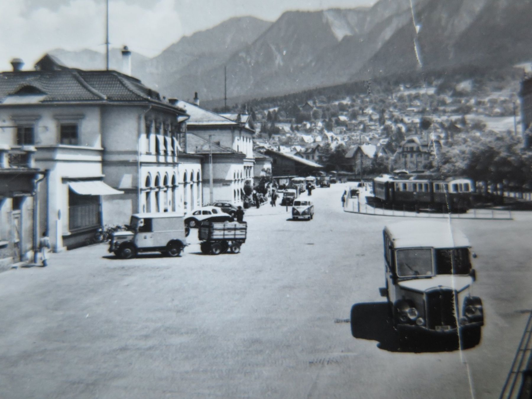 Ansichtskarten: CHUR - SAURER-POSTAUTO - SCHNAUZENPOSTAUTO – Gebraucht aus Wittenbach von lipasal 1