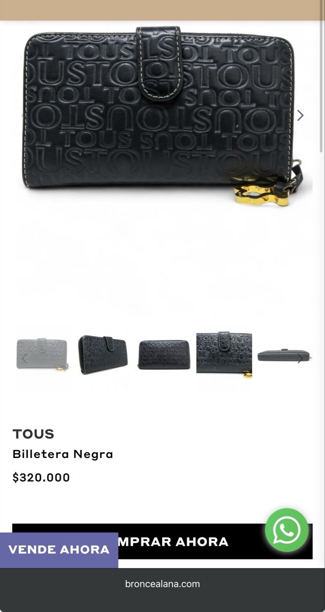 Portemonnaie: Tous leather wallet, like new – Neu (gemäss Beschreibung) aus Herbligen von T-esthetic 5