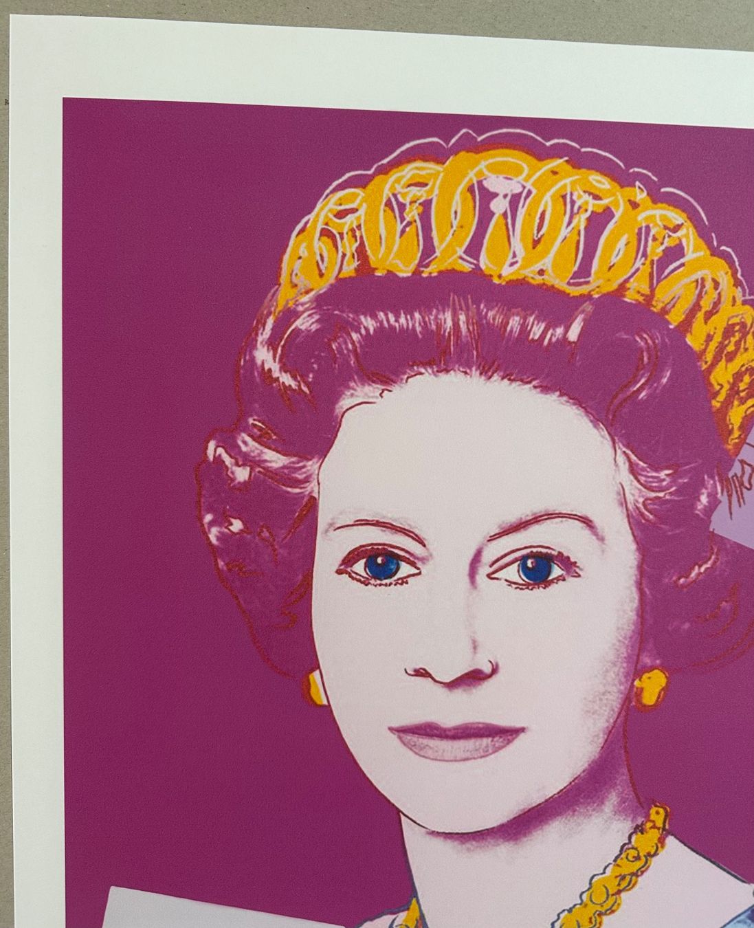 Dipinti: Warhol: Queen Elizabeth, POP Art 91/100 – Nuovo (secondo la descrizione) da Meilen venduto da Smgdesign 3