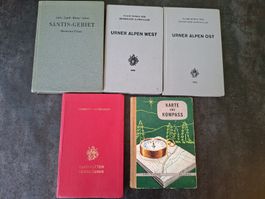 SAC Clubführer und Wanderführer Set 5 Bücher gebraucht