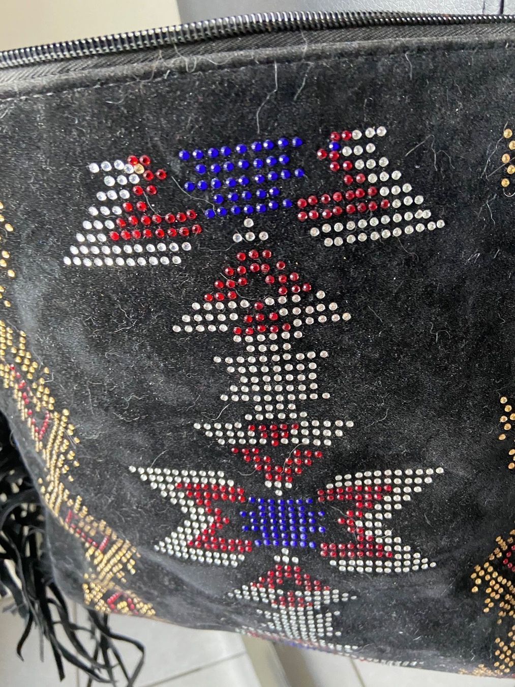 Borse da donna: Neue schwarze Damentasche mit Strasssteinchen – Nuovo e nell'imballaggio originale da Oftringen venduto da andrax 7