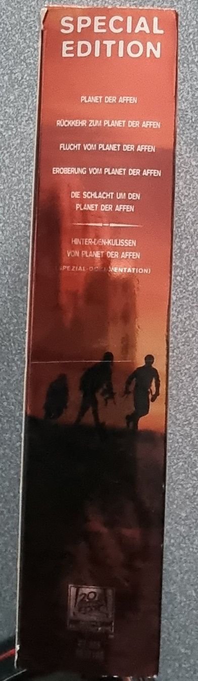 Tutti i DVDs: DVD Sammlerbox Planet der Affen 6DVD – Usato da Oetwil am See venduto da fineli2 4