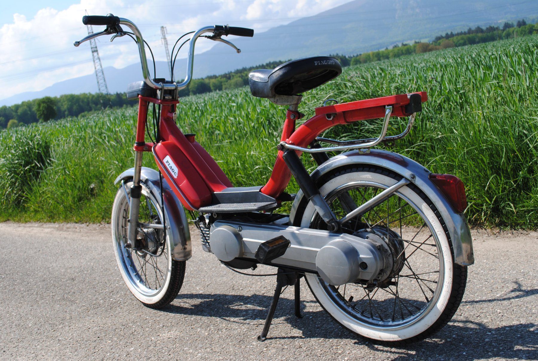 Piaggio Ciclomotori: Piaggio Bravo Oldi Oldtimer original Rot Mofa Töffli – Usato da Subingen venduto da Baergarage 5