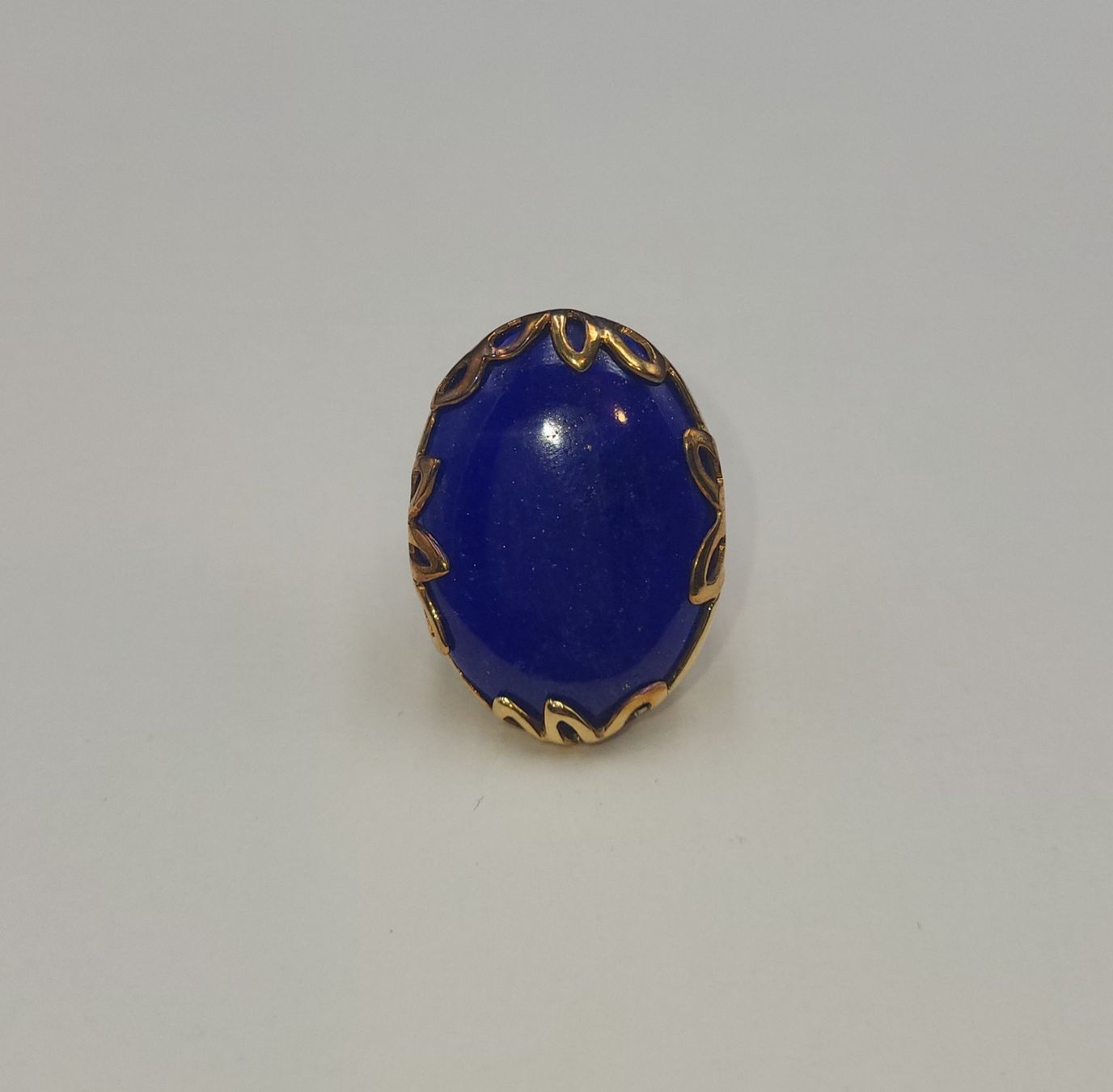 Ringe: 375 Massiv Gold Ring Mit Lapislazuli – Gebraucht aus Wald ZH von Aniade 9