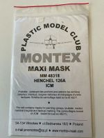 1/48 HENSCHEL HE-126A MAXI MASK SET FOR ICM