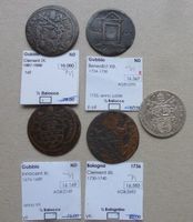 Lot ++ 5 alte Münzen aus Italien/Vatikan