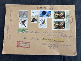 Lettre DDR 1970 avec timbres et cachets - Excellent état