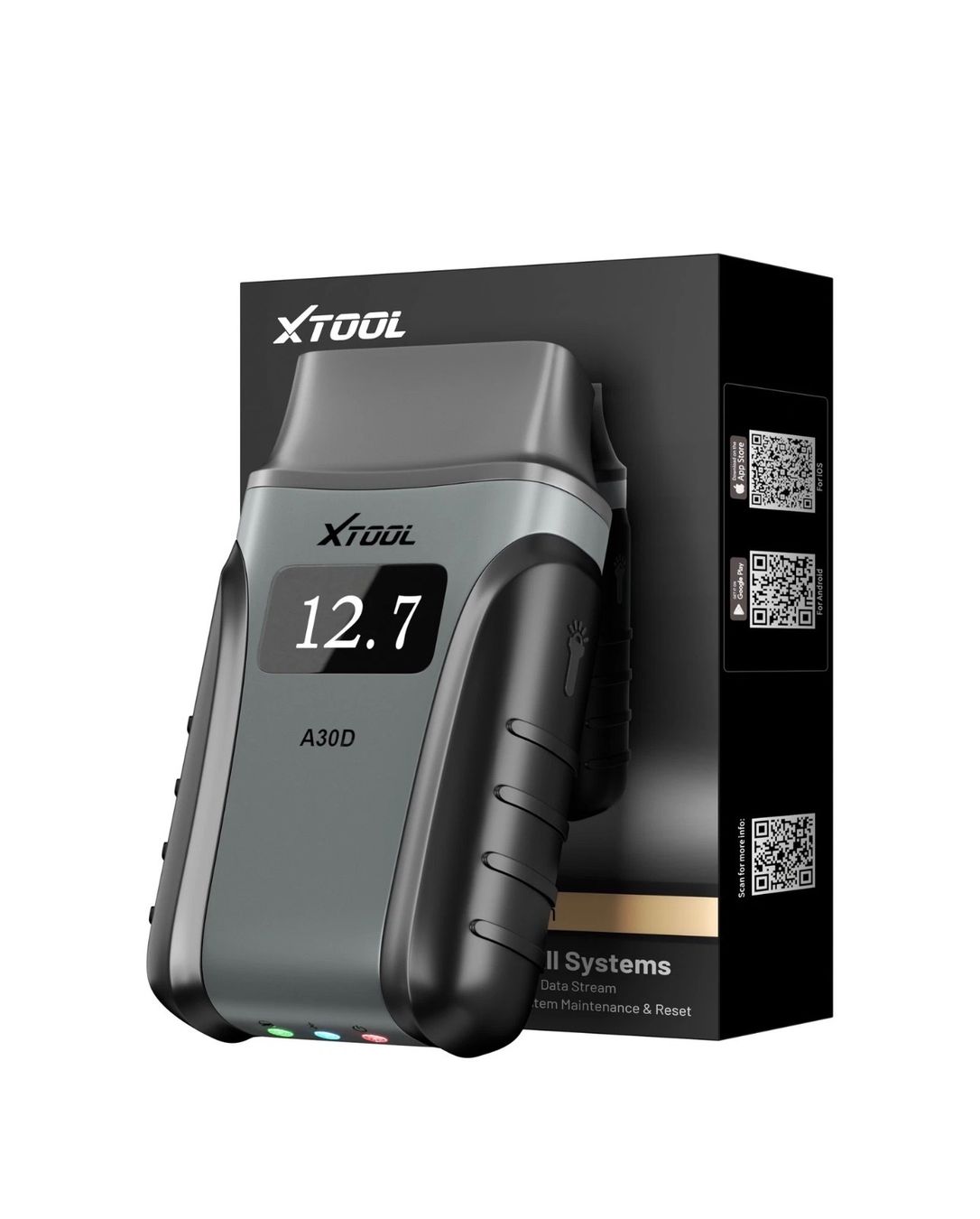 Unità & Adattatore: ORIGINAL XTOOL KIT A30D V2.0 BT  Auto KFZ OBD2 Diagnosegerät – Nuovo e nell'imballaggio originale da Frauenfeld venduto da iphone6 2