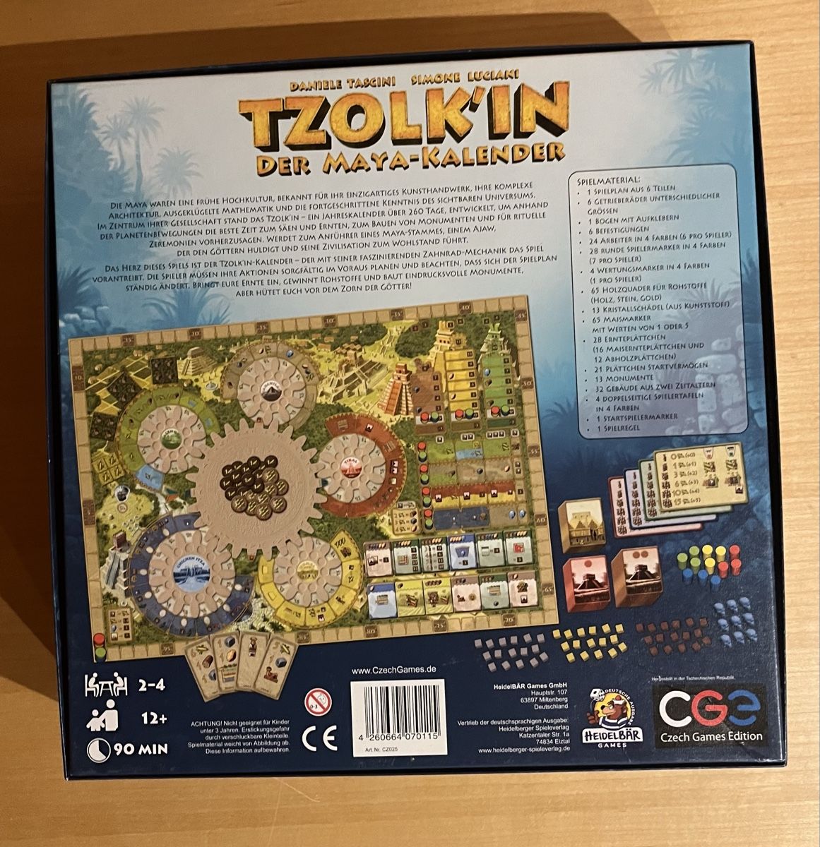 Spiele: Tzolkin: Der Maya Kalender – Gebraucht aus Kippel von Rroland72 1