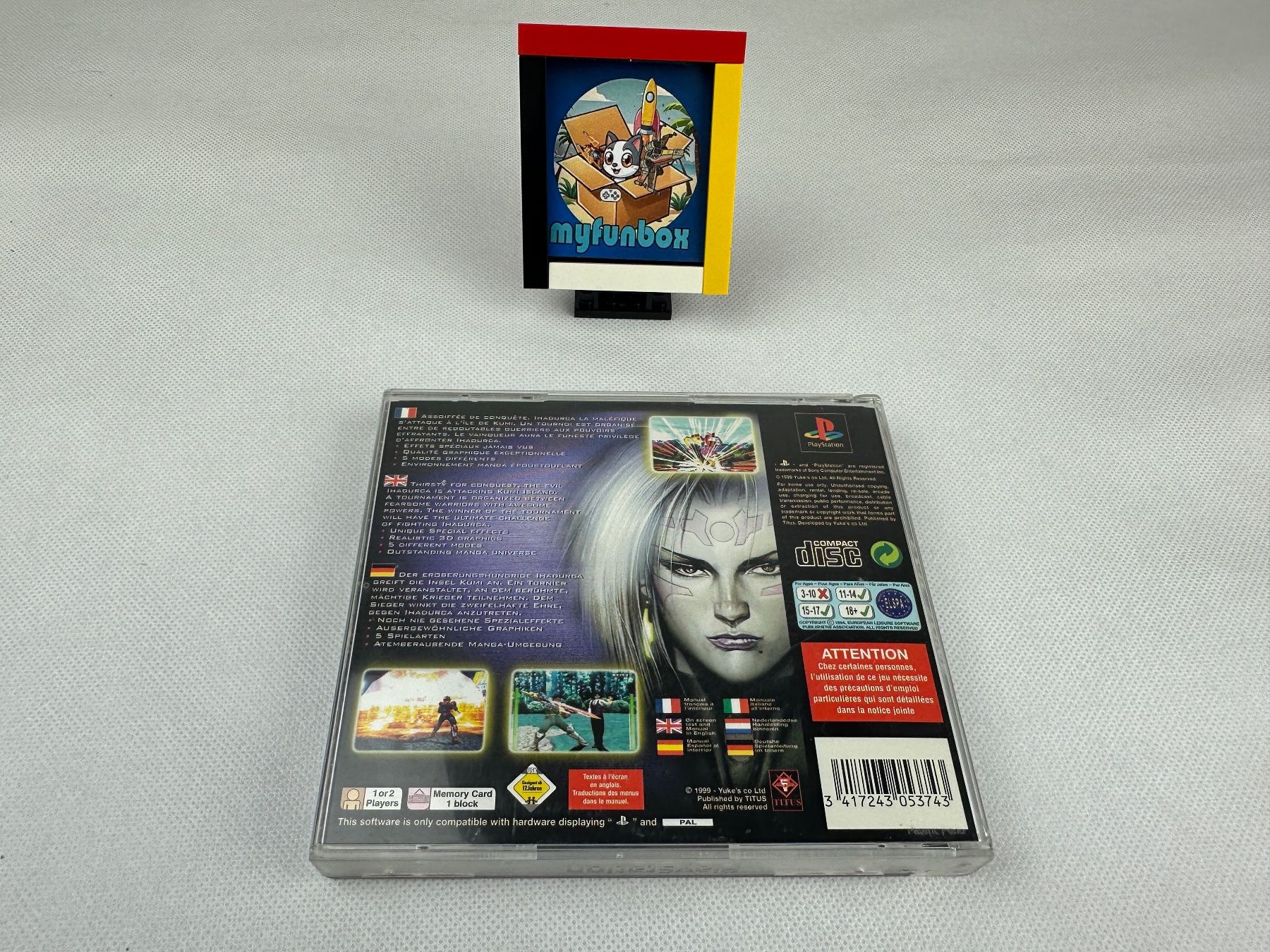 Giochi: Playstation 1 PSX  PS1 Evil Zone – Usato da Kappel SO venduto da MyFunBox 1