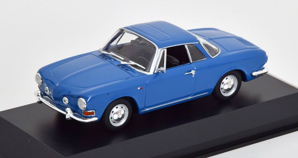 AutoCult 1:43 Karmann Ghia Typ 1 Prototype Année De Construction 1965 Argent 60083