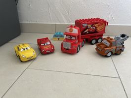 Lego Duplo Cars Mack Truck mit Autos (Lightning McQueen)