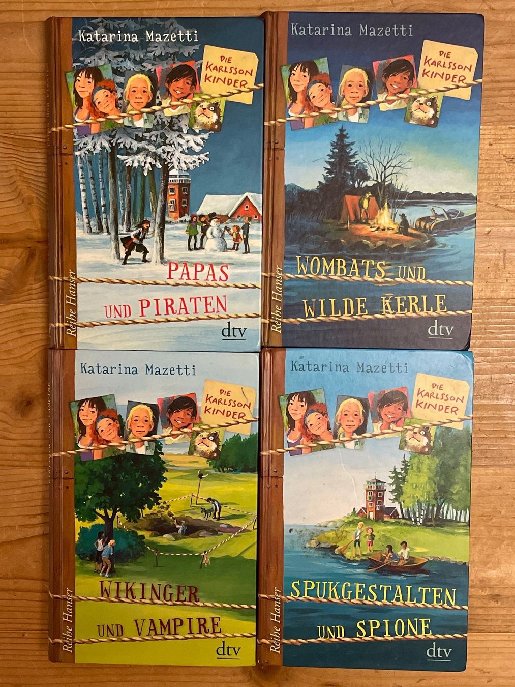 Bücher: Konvolut: 4 x DIE KARLSSON-KINDER – Gebraucht aus Frasnacht von GracyStore