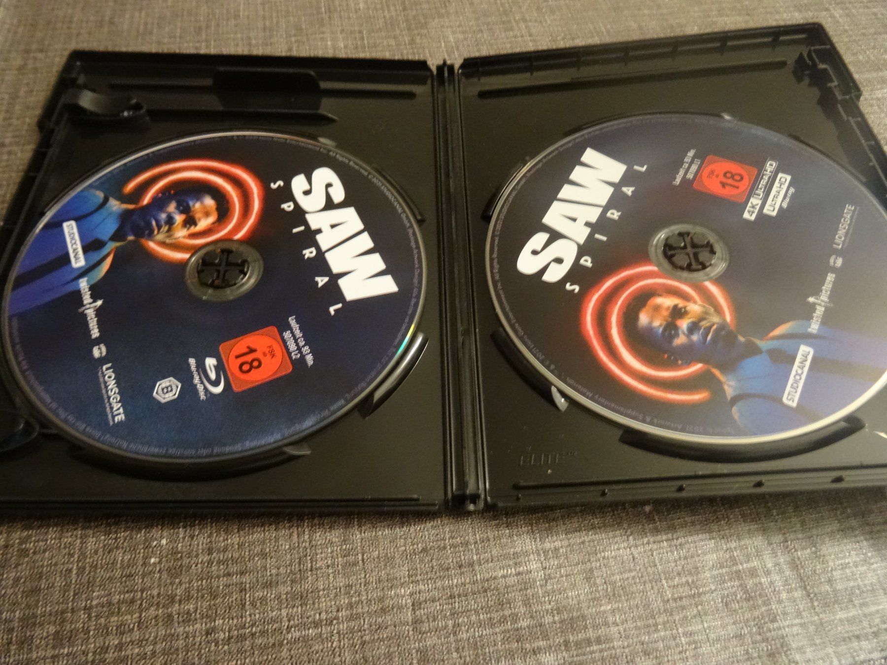 Alle DVDs: Saw Spiral 4K ULTRA UHD Blu-ray – Gebraucht aus Olten von Disc-Verkauf 1