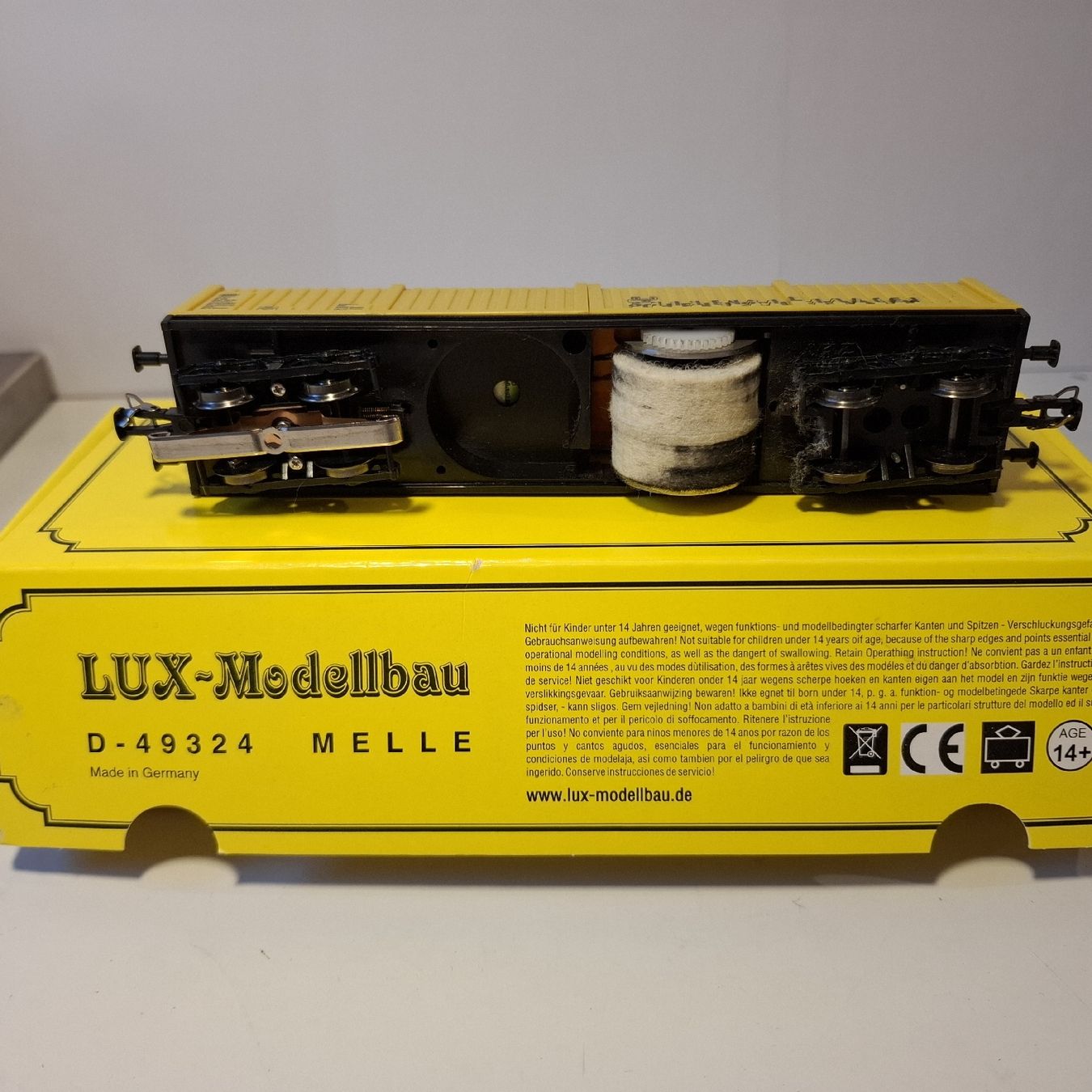 Lux-Modellbau Modelleisenbahnen: Lux Schienenschleifer – Gebraucht aus Sargans von Pfiffii 2
