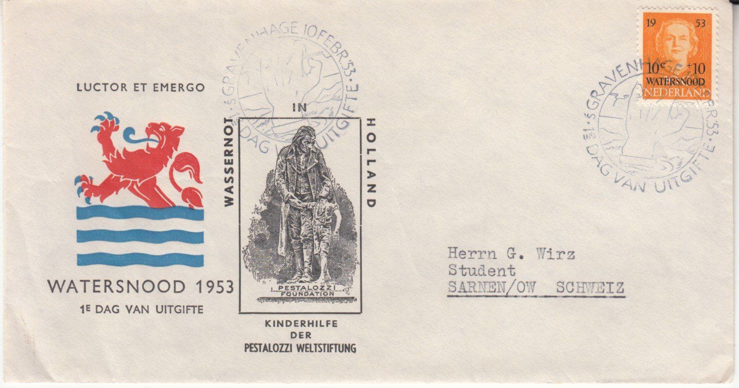 Tutti i francobolli: Niederlande Mi 606 FDC – Usato da Bürglen TG venduto da StampGraf