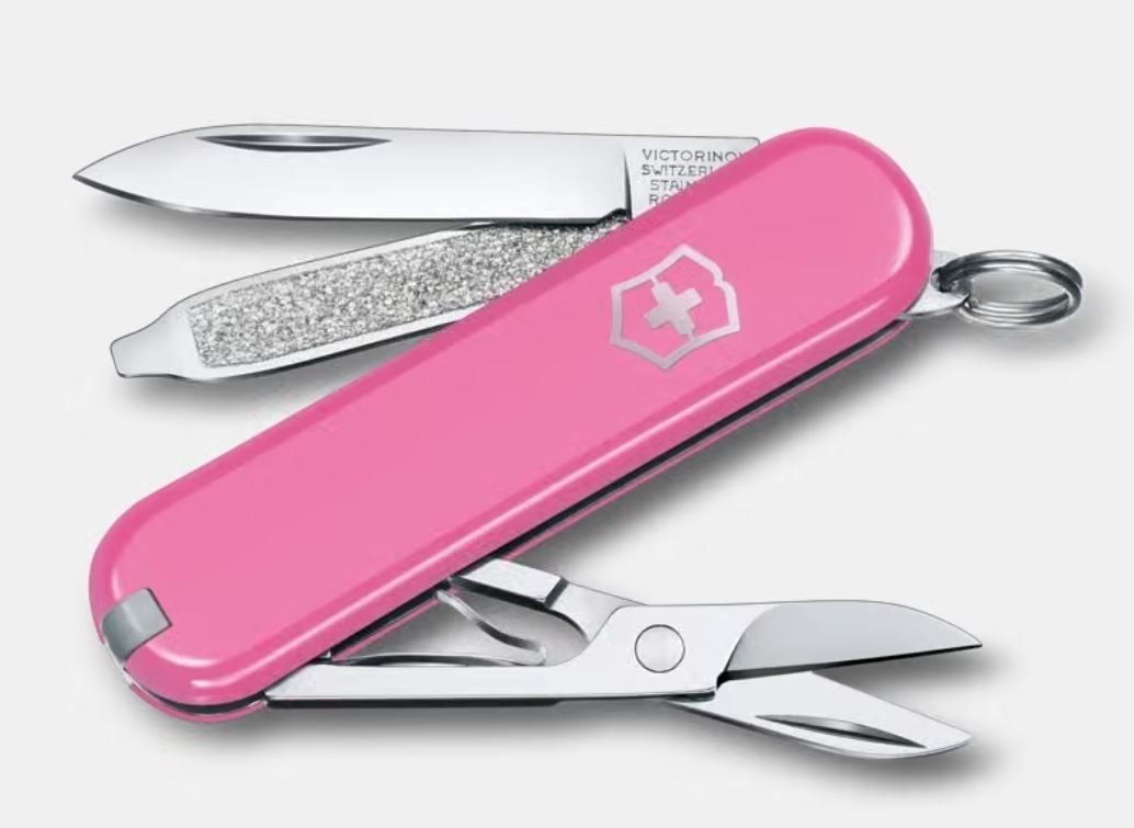 Victorinox Coltelli tascabile: Victorinox Classic SD rosa – Nuovo e nell'imballaggio originale da Jegenstorf venduto da Bracher_Shop