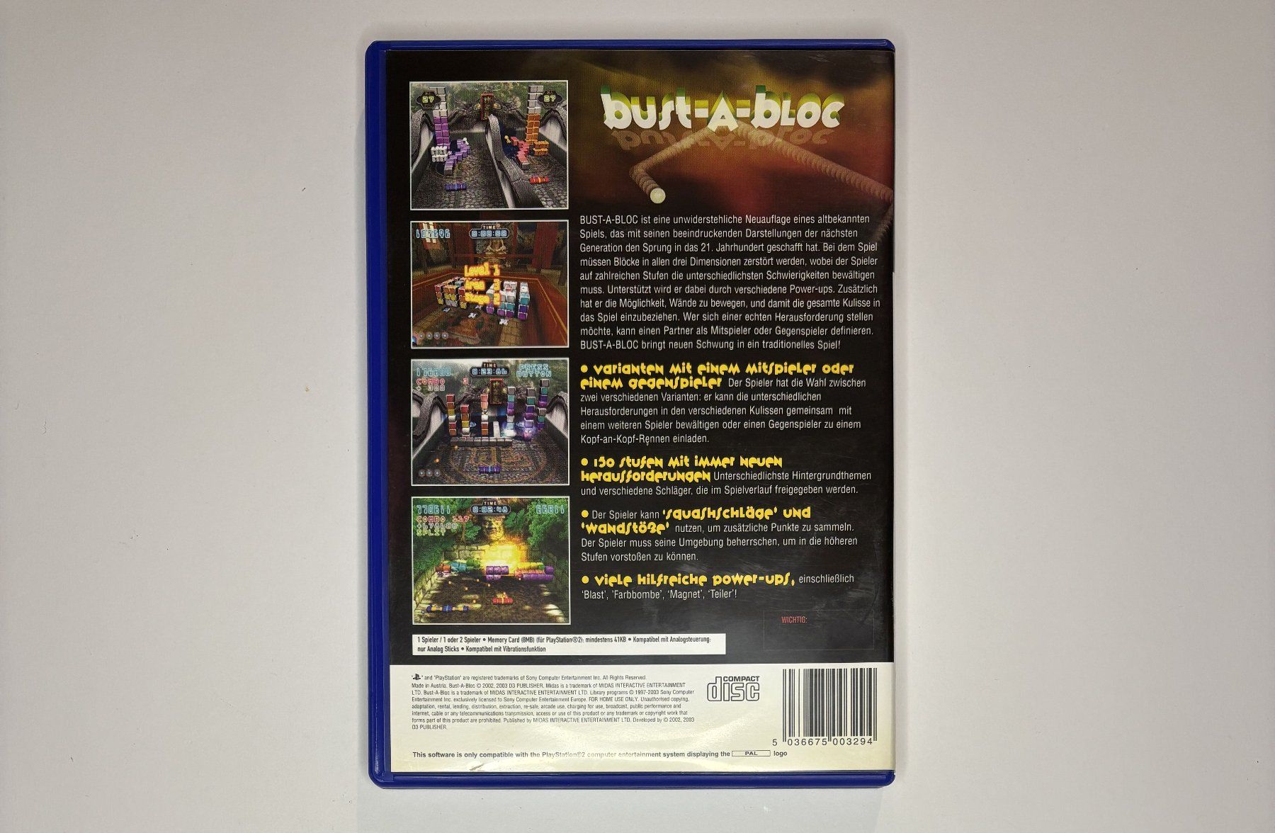 Giochi: PS2 - Bust-A-Bloc – Usato da Allschwil venduto da Bullach 2