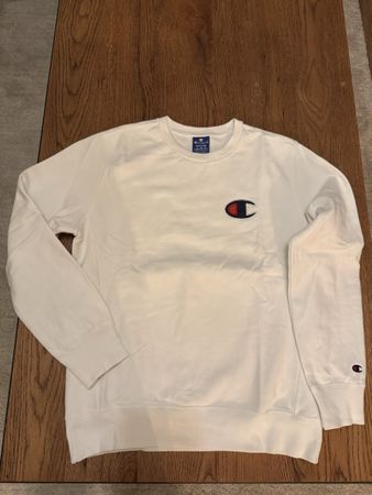 Champion Pullover Weiss, Gr. M – Top Zustand für den Sommer