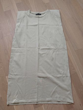 Zara Kleid beige Gr. S guter Zustand 100% Baumwolle
