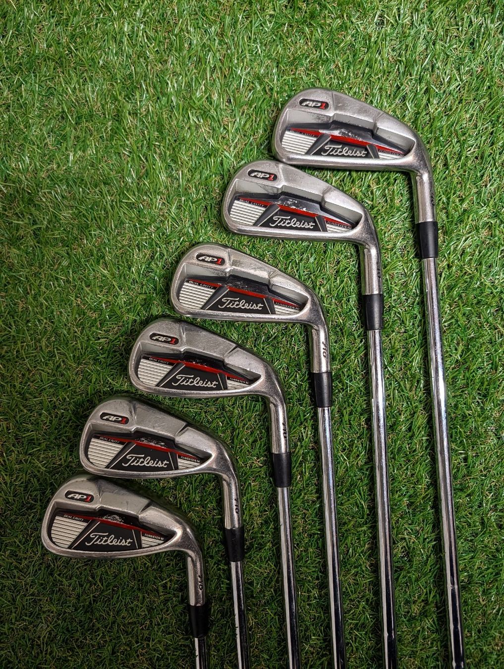 Titleist Schläger & Sets: Titleist AP1 Eisen 5-PW, N.S.Pro Stiff – Gebraucht aus Uerikon von Chreggus_Golfshop