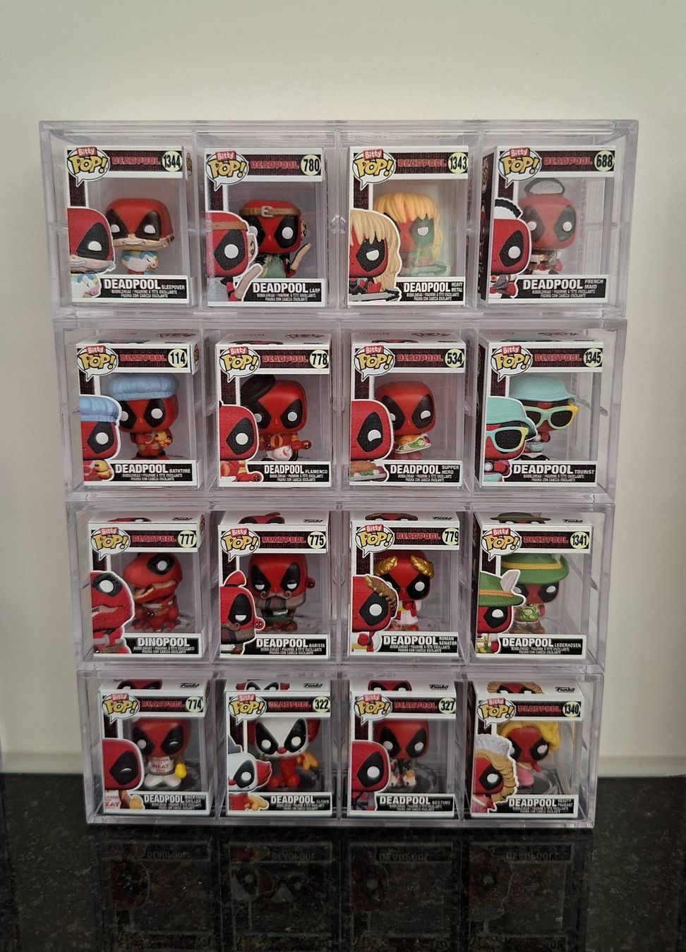 Funko Figuren: Funko Bitty Pop Marvel Deadpool complete – Neu (gemäss Beschreibung) aus Lonay von Zone_enzo