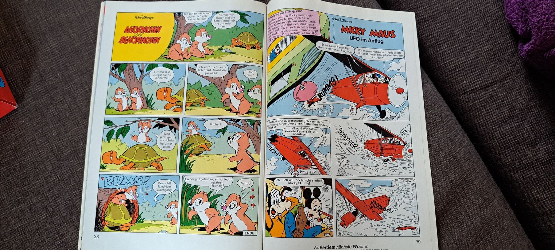 BD: Micky Maus Heft, Comic, Nr. 7, 8.2.1990, Disney – D'occasion à Kleinlützel par Breizh_kalon 8