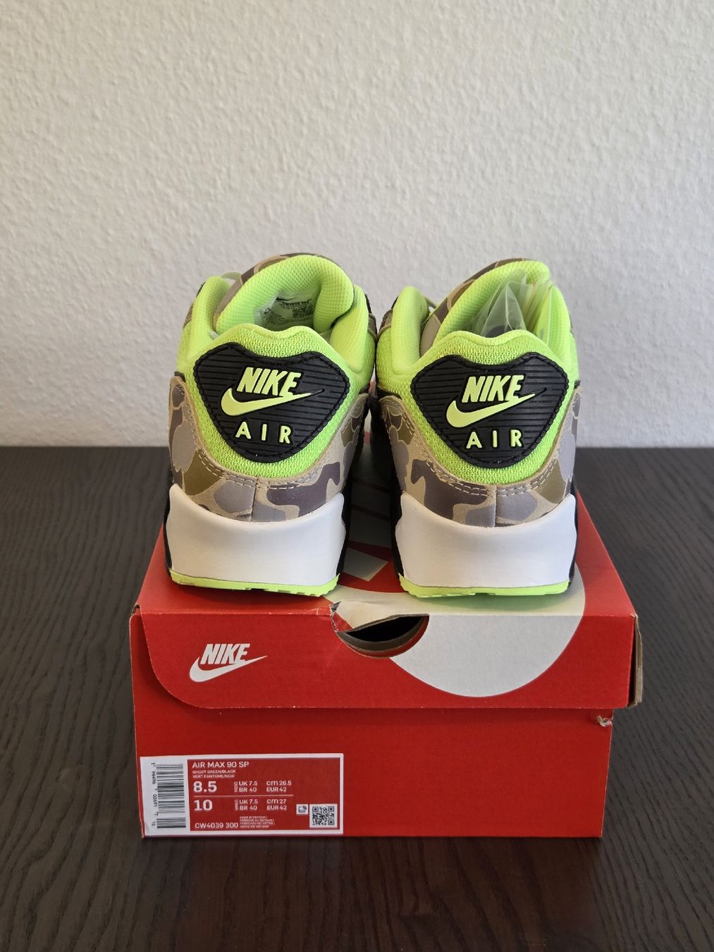 Nike Scarpe da uomo: Nike Air Max 90 SP Duck Camo Volt – Nuovo e nell'imballaggio originale da Basel venduto da Localheatmarket 2