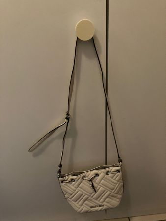 Borsetta a tracolla bianca Michael Kors