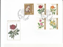 SBK J364 - J368 FDC