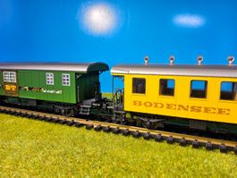 4 x Liliput __ OLMA _ Bodensee Toggenburg Bahn _ OVP Spur H0
