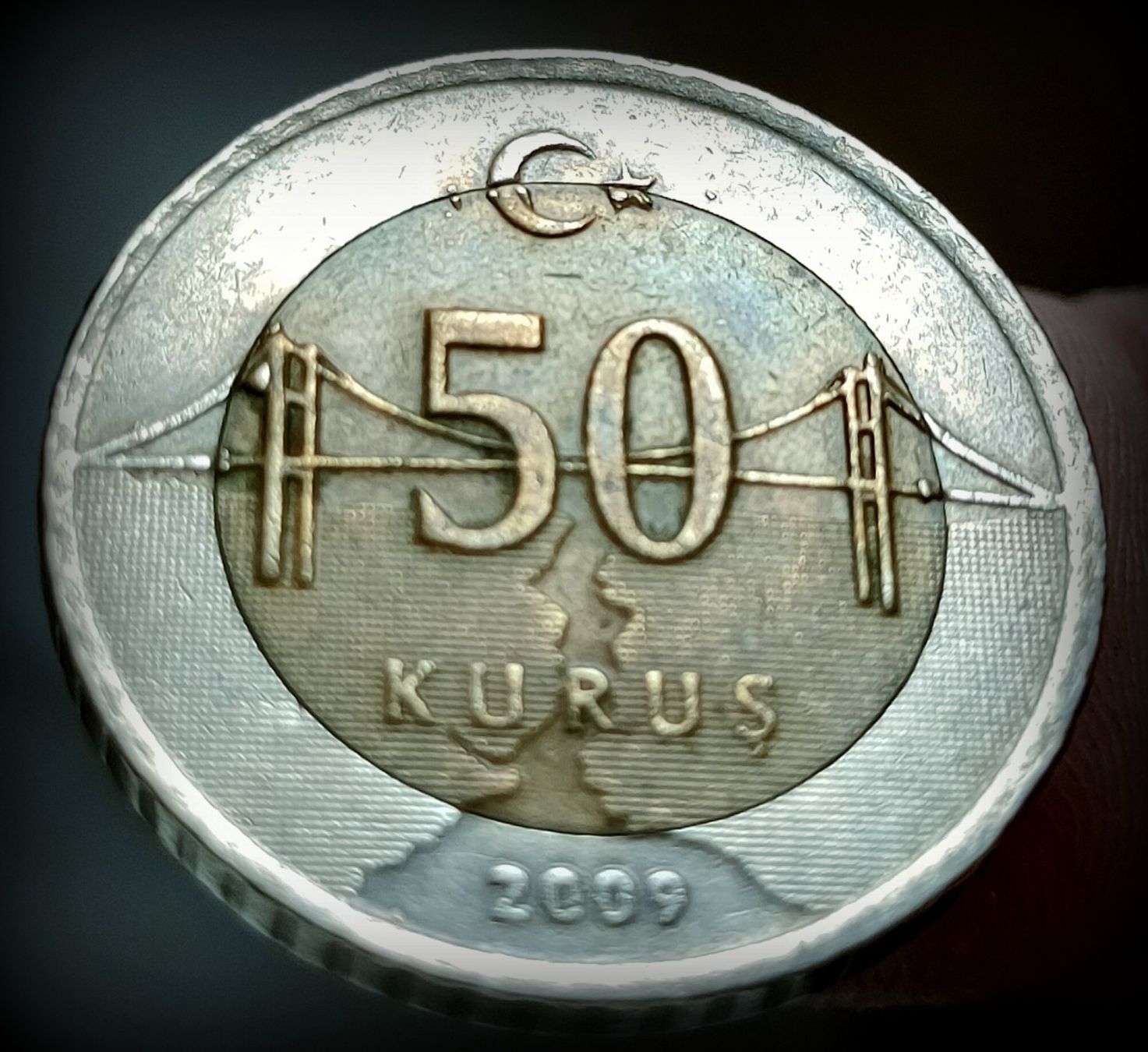 Tutti le monete: TÜRKEI 50 KURUS 2009 – Usato da Winterthur venduto da Creso70
