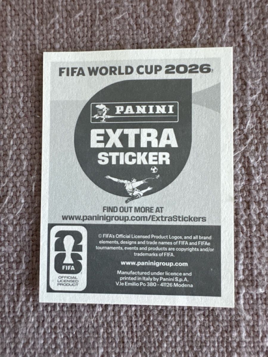 Panini Sammelbilder & Trading cards: WM 2026 extra Sticker Moisés Caicedo Bronze – Neu (gemäss Beschreibung) aus Zürich von Stg7