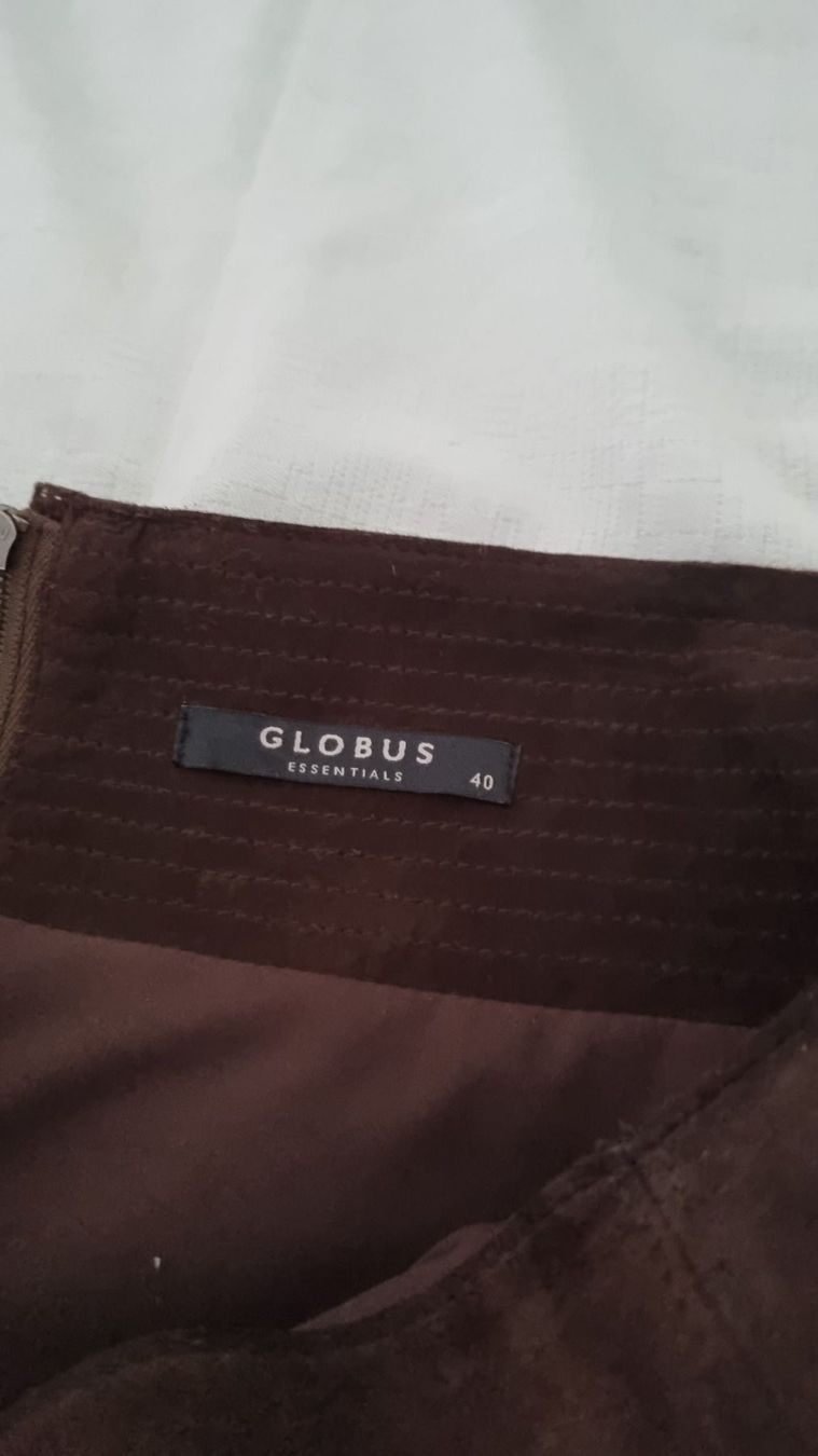 Globus Gonne: Schöner Globus Essential Wildlederjupe - Gr. 40 – Usato da Schneisingen venduto da backstore24 6