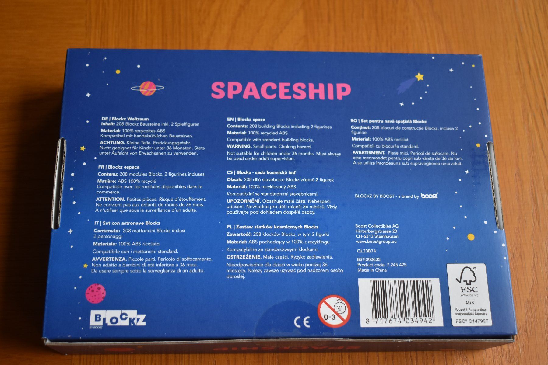 Spielzeuge: Vaisseau spatial BLOCKZ 208 pièces - Neuf – Neu und originalverpackt aus Genthod von  1
