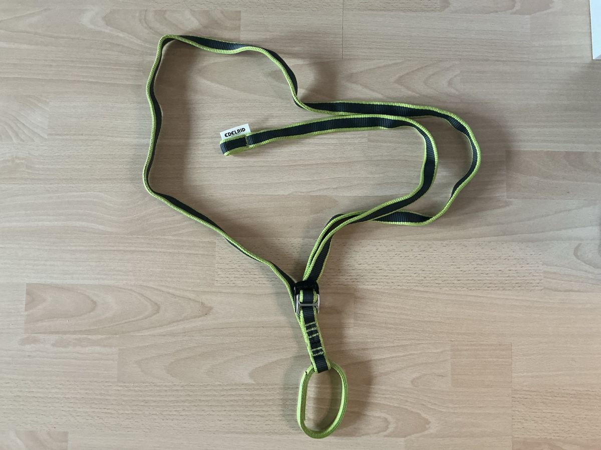 Edelrid Attrezzatura da arrampicata: Standplatz-Schlinge Edelrid verstellbar – Nuovo (secondo la descrizione) da Goldswil venduto da goonk76