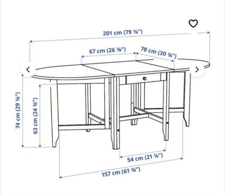 Tables: Ikea GAMLEBY Tisch ink.4xstuhl – D'occasion à Glattbrugg par B_B 9