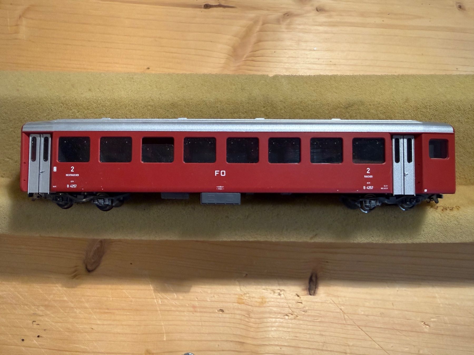 Bemo Modellini di ferrovie: Bemo FO  B4257 Personenwagen  3267 207 – Nuovo (secondo la descrizione) da Grüsch venduto da ro77bert 2